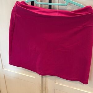Nike Hot Pink Athletic Mini Skirt
